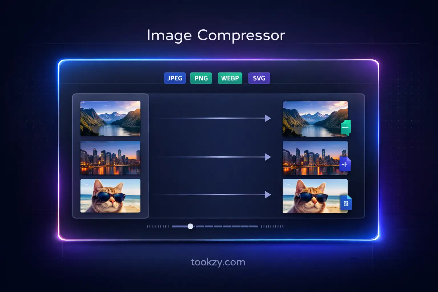 Image Compressor Illustration